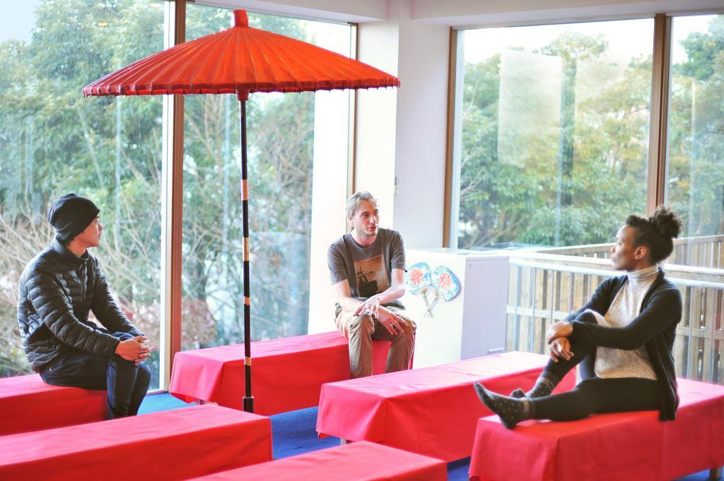 אטאמי Onsen Hostel Hinoemi מראה חיצוני תמונה